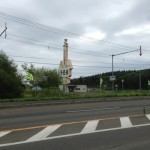 枝幸町にて仲間を待つ